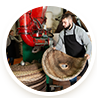 Ateliers d’artisans locaux